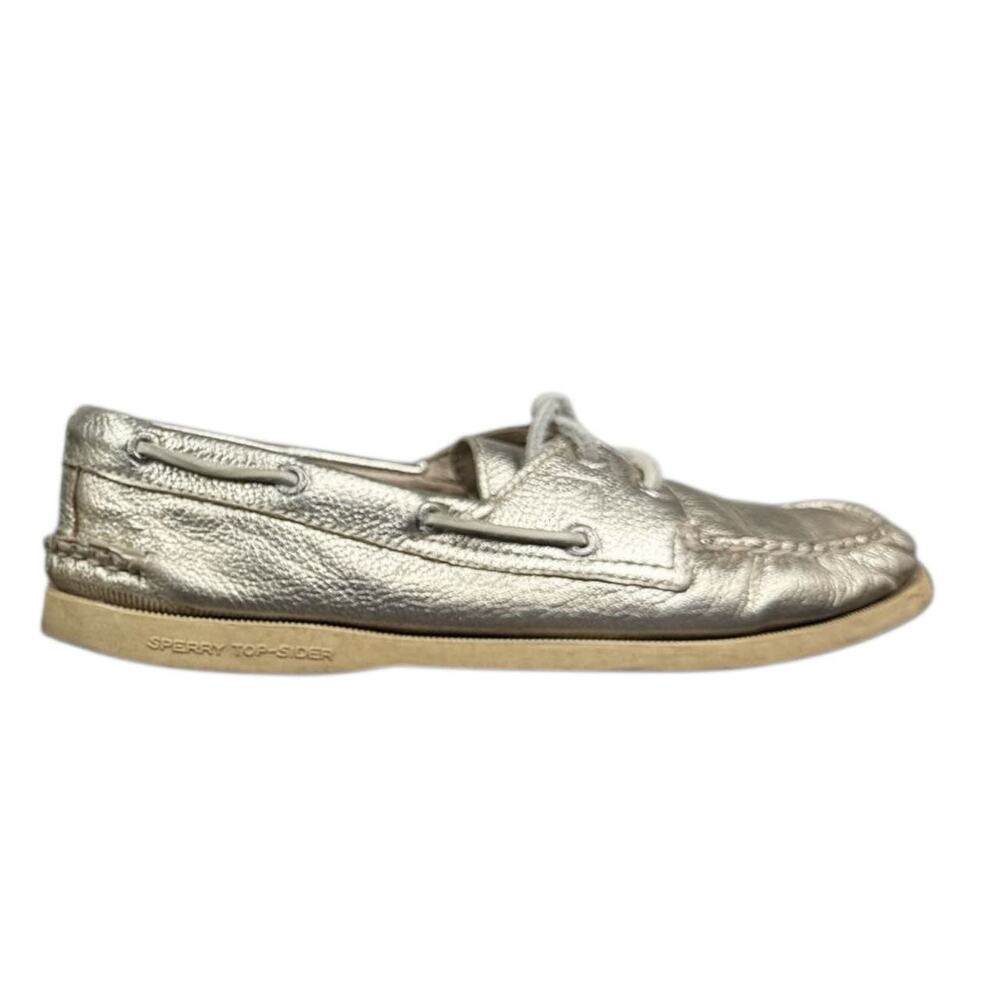 Sperry Top Sider Gold Flats | Size 7